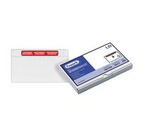 FAVORIT - 100500102 - Busta adesiva Speedy Doc - con stampa "contiene documenti" - LD (23 x 11 cm) - PPL-PE - trasparente - Favorit - conf. 100 pezzi - 37134 - Conf. da 1 Pz. - 100500102