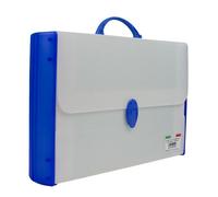 FAVORIT - 100501089 - Valigetta polionda 254-R - 28 x 43 cm - dorso 8,5 cm rigido - Favorit - 51600 - Conf. da 1 Pz. - 100501089