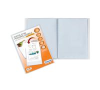 Favorit 100735231 - Portalistino Personalizzabile 70 Buste, 22 x 30 cm, Trasparente