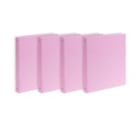 Favorit 4 Raccoglitori A4 Lilla Pastello, PP 22x30cm, diametro 30 mm