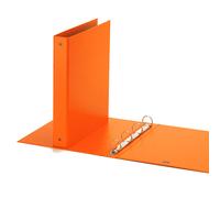 FAVORIT - 400051153 - Raccoglitore Europa - 22 x 30 cm - 4 anelli tondi 30 mm - dorso 4 cm - arancio - Favorit - 51391 - Conf. da 1 Pz. - 400051153
