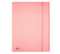 FAVORIT - 400116603 - Cartella 3L con elastico Pastel - PPL - 24x33cm - cipria - Favorit - 86564 - Conf. da 1 Pz. - 400116603