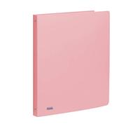 FAVORIT - 400116637 - Raccoglitore Pastel - 4 anelli tondi 15 mm - 22 x 30 cm - PP - cipria - Favorit - 86337 - Conf. da 1 Pz. - 400116637