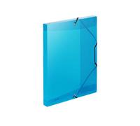 FAVORIT - 400116646 - Cartella 3L con elastico Lumina - 24x32cm - blu - D 2,5 - Favorit - 86576 - Conf. da 1 Pz. - 400116646