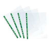 25 Buste forate c/ banda verde Sprint 22X30cm Favorit