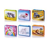 Favorit Astuccio grande con 2 zip completo fantasia