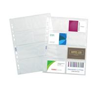Favorit Buste Foratura Universale Porta Biglietti da Visita 9.4x6.3cm 10pz