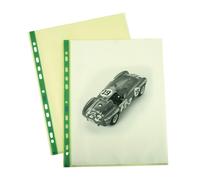 Favorit Buste Perforate, Lucide, Alto Spessore, 22 x 30 cm, 25 Pezzi, Trasparent