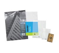 Favorit Buste Senza Foratura Upocket ,100 Pezzi, 11 x 16 cm, Trasparente