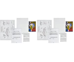 Favorit Buste Senza Foratura Upocket,25 Pezzi, 22 x 30 cm, Trasparente (Confezione da 2)