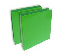 Favorit Cf 2 Raccoglitori ad Anelli Sprint in Cartone, 22 x 30cm, 4 Anelli Tondi da 30mm, colore verde
