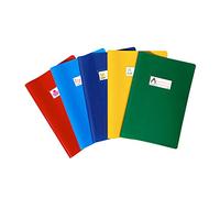 Favorit, Copertine Quaderni A4 Colorate con Etichetta, 10 Pezzi, Multicolori
