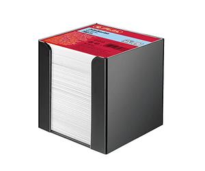Favorit Herlitz 700 Sheet Cube Note Box - Black