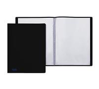 Favorit, Portalistino, 30 Buste Lisce, 22 x 30cm, Nero
