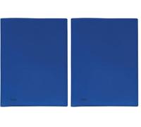 Favorit, Portalistino, 60 Buste Buccia D'Arancia, 22 x 30cm, Blu (Confezione da 2)