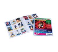 Favorit Album Card con 30 Buste 6,5X9,5 cm 9 Tasche per Busta, 270 Tasche, Capacità 540 Cards Inserimento Laterale, Tasca Liscia Saldata sul Fronte della Copertina Personalizzabile