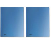 Favorit Portalistino Metal 40 buste 22x30 Blu metallizzato (Confezione da 2)