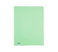 Favorit, Portalistino Pastel, 60 Buste Lisce, 22 x 30cm, Smeraldo pastello