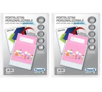 Favorit Portalistino Personalizzabile Premium, 60 Buste Lisce, 22 x 30 cm, Trasp