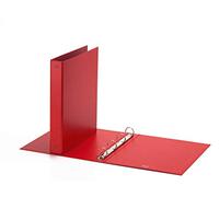 Favorit 400051116, Raccoglitore a Quattro Anelli Tondi, Formato 22 x 30 Cm, Rosso