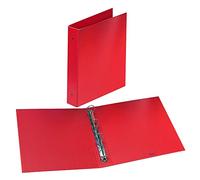 Raccoglitore Europa - 4 anelli tondi 50 mm - dorso 6 cm - 22x30 cm - rosso - Favorit