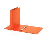 Favorit Raccoglitore in Cartone Neon, 22 x 30 cm, 4 Anelli Tondi, Diametro 30 mm, Arancio Fluo