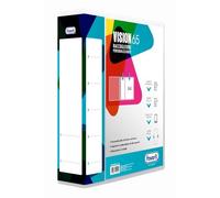 Favorit Raccoglitore Personalizzabile con tasca sulla copertina e dorso formato interno 22x30 cm 4 anelli (quadri) h. 65, colore neutro