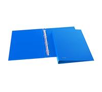 FAVORIT Raccoglitori ad Anelli Sprint in Cartone, 22 x 30cm, 4 Anelli Tondi da 30mm, Azzurro, 400173350