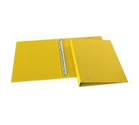 FAVORIT Raccoglitori ad Anelli Sprint in Cartone, 22 x 30cm, 4 Anelli Tondi da 30mm, Giallo 400173352