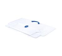 Favorit Valigetta Neutra da montare 'Every Line' in Polipropilene Alveolare, Formato 36.5x56.5 cm con dorso 5.5 cm, Maniglia Arrotondata, Chiusura Colorata casuale, Adatte a Contenere Riga da 60 cm