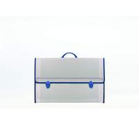 Balmar 2000 PF14396/B Valigetta Fine-Tex 396/B, Formato 37.5 x 58.5 x 5.5 cm con Bordo in Tessuto, in Polionda Neutro con 2 Chiusure, Accessori in Colori Assortiti
