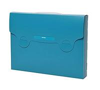 Favorit Valigetta Porta Documenti Matrix Personalizzabile, 38 x 29, Blu Ottanio