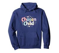 Favorite Daughter Chosen Felpa Bambino Felpa con Cappuccio, Unisex per Adulti, Navy, L