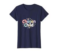 Favorite Daughter Chosen Felpa Bambino Maglietta, Donna, Navy, 3XL