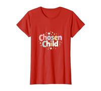 Favorite Daughter Chosen Felpa Bambino Maglietta, Donna, Rosso, XL
