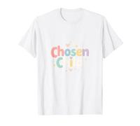 Favorite Daughter Chosen Felpa Bambino Maglietta, Uomo, Bianco, L