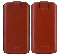 Favory Vera Pelle Custodia Protettiva Cellulare Protezione Slim per Doro 8080