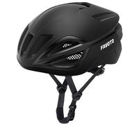 Favoto Casco Bici per Uomo e Donna - Casco da Ciclismo su Strada, Leggero e Regolabile, Design Aerodinamico ed Elegante, Ideale per Pendolarismo Urbano e MTB, Nero L (59-61 cm)