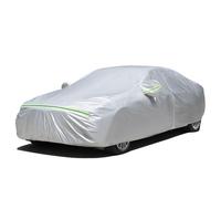 Favoto Copertura Auto Esterno Impermeabile - Telo Copriauto in PEVA+Cotone Anti UV Vento Polvere con Cerniera Compatibile con Audi A3 Mercedes CLA Mazda 3 Opel Cascada per Berline 450-470cm
