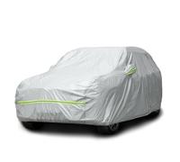 Favoto Copertura Auto Esterno Impermeabile - Telo Copriauto in PEVA+Cotone Anti UV Vento Polvere con Cerniera Compatibile con Mazda CX-3 Ford Puma per SUV Fino a 445cm