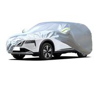 Favoto Copertura Auto Esterno Impermeabile - Telo Copriauto in PEVA+Cotone Anti UV Vento Polvere con Cerniera per Nissan Qashqai (2017-2024) Argento