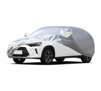 Favoto Copertura Auto Esterno Impermeabile - Telo Copriauto in PEVA+Cotone Anti UV Vento Polvere con Cerniera per Citroen C3 (2002-2024) Argento