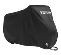 Favoto Custodia Bici Telo Copribici Copertura Biciclette da Esterno 210D Coperta Impermeabile Resistente a Polveri/Pioggia/Neve/UV, può Coprire 2 Biciclette con Sacchetto per Il Trasporto (Nero)