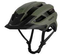 Favoto Ht01, Casco da Bicicletta Unisex, Verde Opaco, Large: 59-61CM / 23.2''-24''