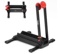 Favoto Supporto Pieghevole per Bicicletta - Cavalletto per Bicicletta Supporto da Pavimento per Bici da 20-29 Pollici Corsa Mountain Bike in Alluminio