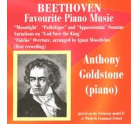 Favourite Piano Music (Goldstone) (CD) Album