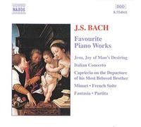 Johann Sebastian Bach Favourite Piano Works (CD) Album