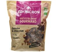 FAVRICHON - MUESLI CROCCANTE DI QUINOA AL CIOCCOLATO 500G