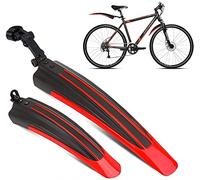 Favuit Parafango Bici, Universale Regolabile Parafanghi Bici Set 20-26 Pollici Anteriore Posteriore Parafango Bicicletta per Mountain Bike Bici da Corsa MTB