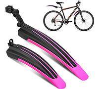 Favuit Parafango Bici, Universale Regolabile Parafanghi Bici Set 20-26 Pollici Anteriore Posteriore Parafango Bicicletta per Mountain Bike Bici da Corsa MTB
